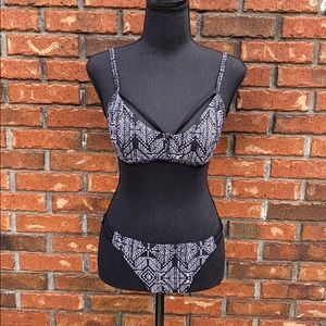 Xhileration black and white bikini